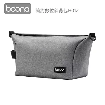 Boona 3C 簡約數位斜背包H012 黑色