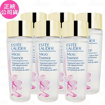 ESTEE LAUDER 雅詩蘭黛 微分子肌底原生露櫻花輕盈版(50ml)*6(公司貨)