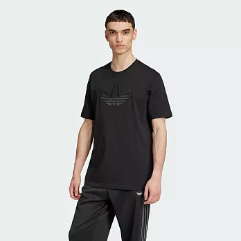 ADIDAS OUTLINE TEE 男短袖上衣-IY4882 L 黑色