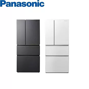 Panasonic 國際牌 ECONAVI 610L四門變頻電冰箱(無邊框絲絨鋼板)NR-D615XV -含基本安裝+舊機回收 夜幕黑(B) 夜幕黑(B)