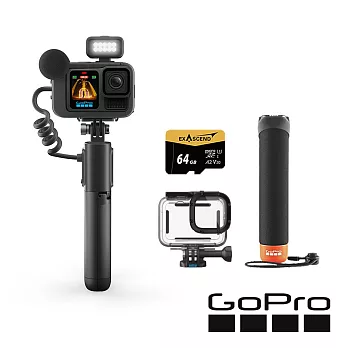 【GoPro】HERO 13 創作者水陸雙棲套組-[正成公司貨]