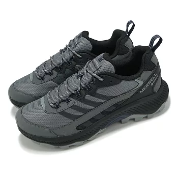 Merrell 戶外鞋 Speed Strike 2 GTX 男鞋 鐵灰 防水 抓地 緩衝 越野 登山鞋 ML037829