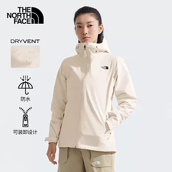 The North Face W CARTO TRICLIMATE JACKET - AP 女兩件式外套-NF0A5B1XQLI 2XL 白色