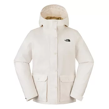 The North Face W TRAVEL TRICLIMATE JACKET - AP 女兩件式外套-NF0A88RWROR 2XL 白色