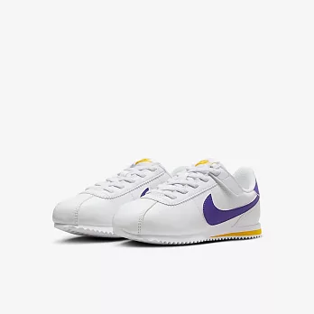 NIKE KIDS CORTEZ EASYON (PSV) 中大童休閒鞋-白-DM0951105 14 白色