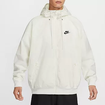 NIKE AS M NK WVN LND WR HD JKT 男風衣外套-DA0002135 2XL 白色