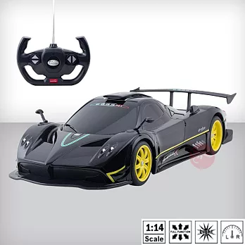 【瑪琍歐玩具】1:14 Pagani Zonda R 遙控車/38110 黑