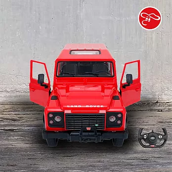 【瑪琍歐玩具】2.4G 1:14 Land Rover Defender/78400 紅