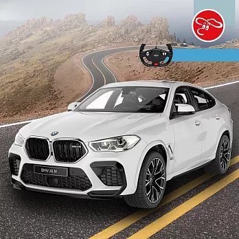 【瑪琍歐玩具】2.4G 1:14 BMW X6 M 遙控車/99200  白