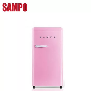 SAMPO 聲寶 99L一級能定頻單門小冰箱SR-C10 -含基本安裝+舊機回收 粉彩紅(P)