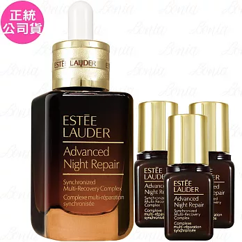 ESTEE LAUDER 雅詩蘭黛 特潤超導全方位修護露(50ml)贈(7ml)*3(公司貨)