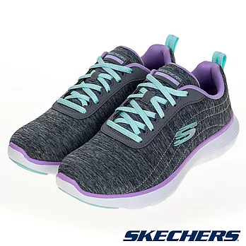 SKECHERS FLEX APPEAL 5.0 寬楦款 女 運動鞋 灰-150207WGYMT US6 灰色