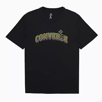 CONVERSE HIGH SUMMER FILL TEE BLACK 男短袖上衣-10026671-A02 3XL 黑色