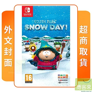 NS 任天堂 Switch 南方四賤客：下雪天！ 外文封面 日英版