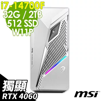 MSI MAG Infinite S3 (i7-14700F/32G/2TB+512G SSD/RTX4060-8G/W11P)