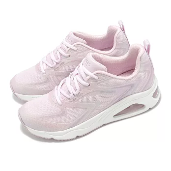 Skechers 休閒鞋 Tres-Air Uno-Glit-Airy 女鞋 粉 白 氣墊 緩衝 微厚底 177411LTPK