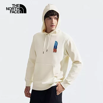 The North Face M TRIPLE DOME RLX HOODIE - AP 男長袖帽T-NF0A8ATAQLI L 白色