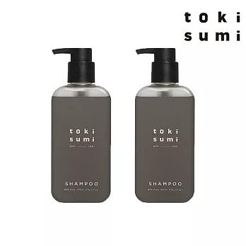 【toki sumi】死海淨髮泥 洗髮精 Black Mud 420mlx2入組(敏感頭皮適用)