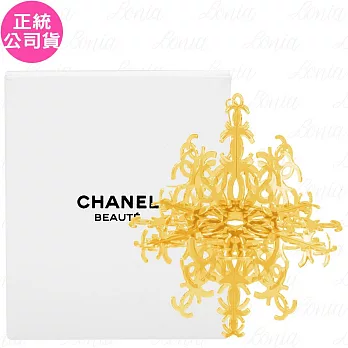 CHANEL 香奈兒 金燦雪花吊飾(公司貨)