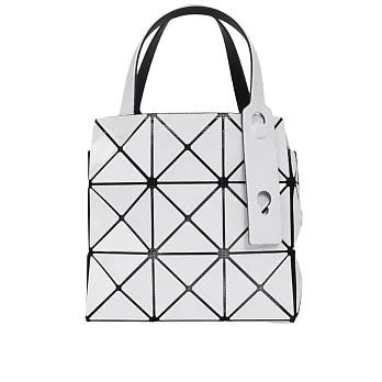 ISSEY MIYAKE BAO BAO CARAT 3X3 亮面手提小方盒 (白色)