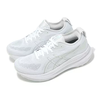 Asics 慢跑鞋 GEL-Kayano 31 女鞋 白 湖水藍 支撐 厚底 緩衝 運動鞋 亞瑟士 1012B670101