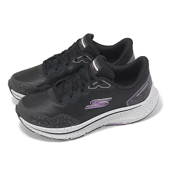 Skechers 慢跑鞋 Go Run Consistent 2.0-Piedmont 女鞋 黑紫 防水鞋面 厚底 128625BKPR