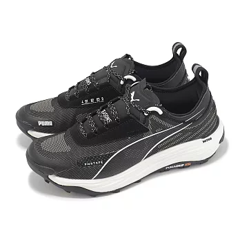 Puma 越野跑鞋 Voyage Nitro 3 男鞋 黑 白 雙層中底 氮氣 緩衝 運動鞋 31023701 26cm BLACK/WHITE