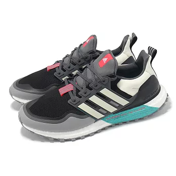 adidas 慢跑鞋 UB ATR 男鞋 黑 灰 綠 BOOST 緩衝 輪胎大底 運動鞋 愛迪達 JQ4773