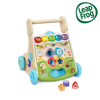 【LeapFrog】木質二合一觸控學步車