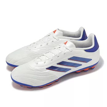 adidas 足球鞋 Copa Pure 2 League 2G/3G A 男鞋 白藍 人工草皮 運動鞋 愛迪達 IG6409