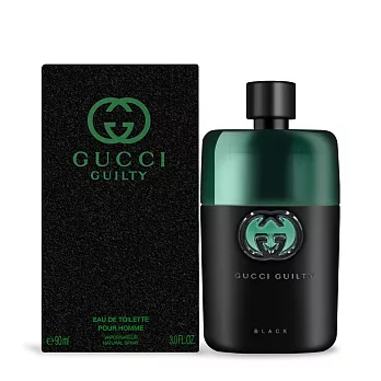 GUCCI Guilty Black 罪愛夜男性淡香水(90ml) EDT-公司貨