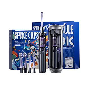 【JIMOK】J6 PRO星際太空艙電動牙刷禮盒 -深海藍