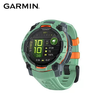 GARMIN INSTINCT 3 AMOLED 本我系列 GPS腕錶 45mm  熱帶綠