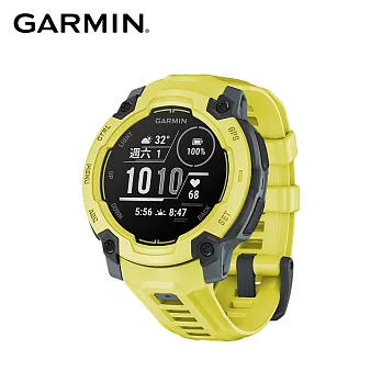 GARMIN INSTINCT E 本我系列 GPS腕錶 45mm  閃電萊姆