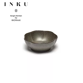 【比利時SERAX】INKU侘寂 陶瓷餐碗 深墨綠13cm