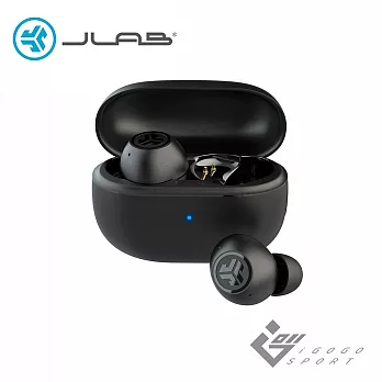 JLab GO POP ANC 真無線藍牙耳機 午夜黑