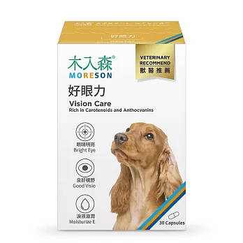 【木入森】犬寶好眼力 30顆/盒(眼睛保健 寵物葉黃素)