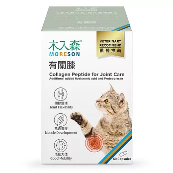 【木入森】貓咪有關膝 60顆/盒(關節保健)