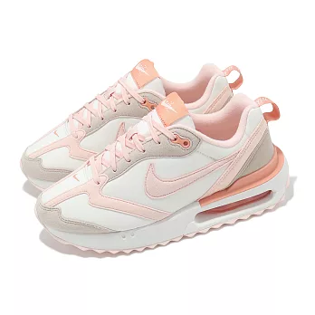 Nike 休閒鞋 Wmns Air Max Dawn 女鞋 白 粉紅 氣墊 復古 運動鞋 DR7875-100
