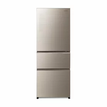 Panasonic 國際牌 450公升一級能效三門冰箱-翡翠金(NR-C454HG-N) 翡翠金