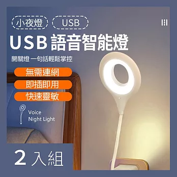 CS22 新款智能語音USB小夜燈 -2入