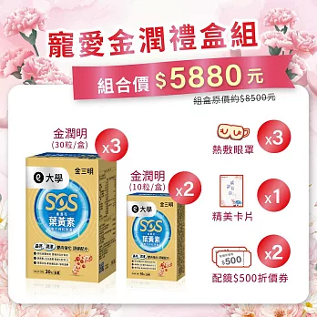 【母親節限定】寵愛金潤禮盒組