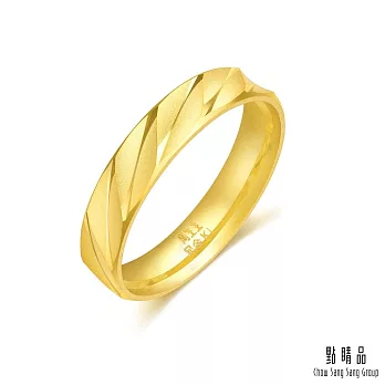 【點睛品】義式風車紋 黃金戒指_計價黃金(港圍19)