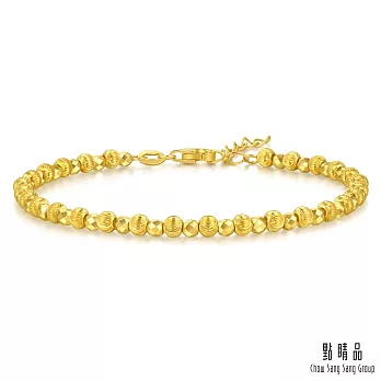 【網路獨家款】點睛品 金閃泡泡 黃金手鍊_計價黃金