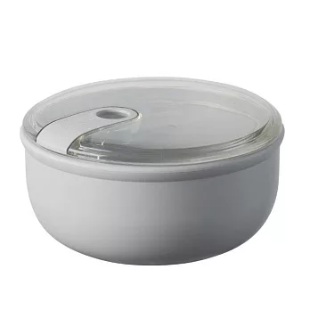 義大利OMADA® PULL BOX圓型(大)易拉保鮮盒 灰色