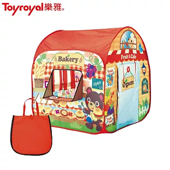 日本《樂雅 Toyroyal》兒童帳篷+手提袋
