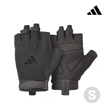 Adidas 基礎透氣訓練手套(黑)-(S~XL) S