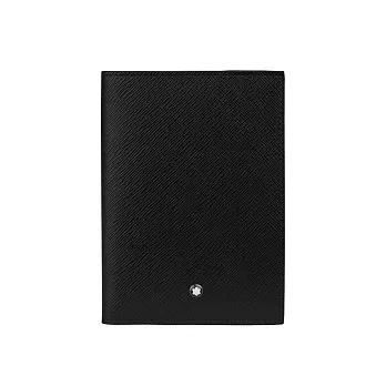 MONTBLANC Sartorial 匠心系列防刮牛皮護照夾 (黑色)