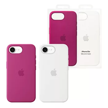 Apple 原廠 iPhone 16e 矽膠保護殼 (台灣公司貨) 白色