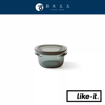 【LIKE-IT】耐冷熱清透密封萬用保鮮盒 200ml 共2色- 深灰 | 鈴木太太公司貨